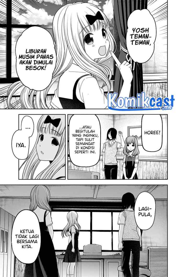Kaguya-sama wa Kokurasetai: Tensai-tachi no Renai Zunousen chapter 268 halaman 4