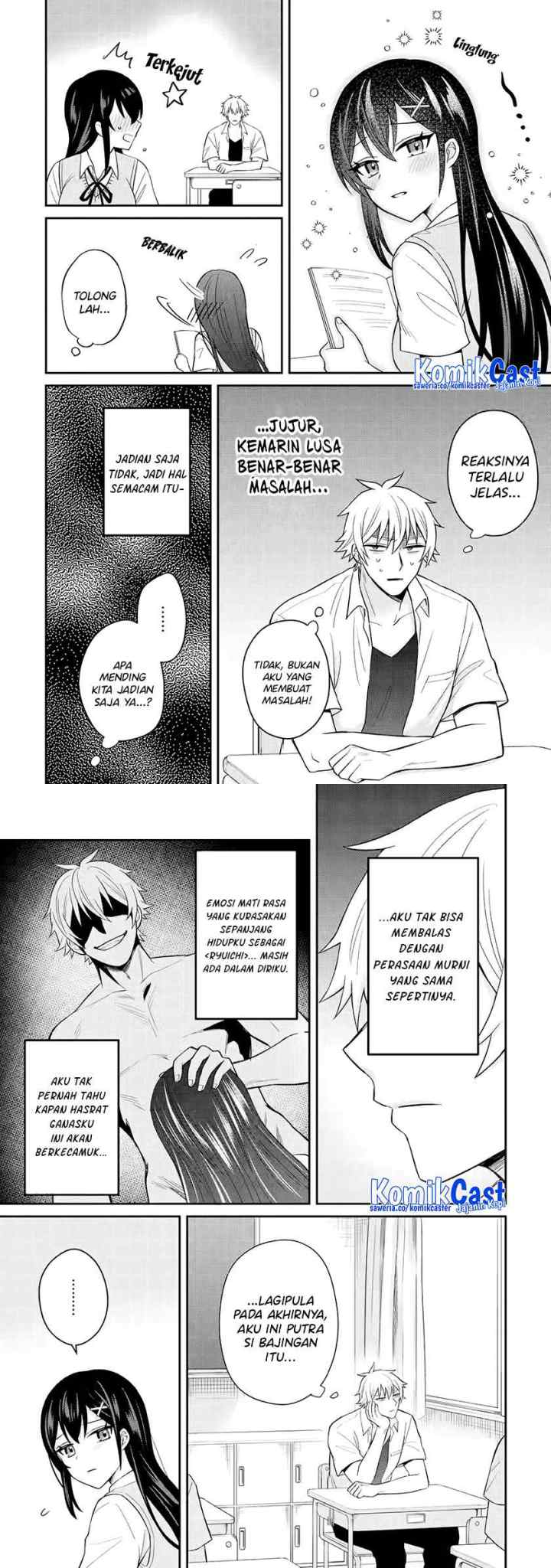 Netorare Manga no Kuzu Otoko ni Tensei Shita Hazu ga Heroine ga Yottekuru Ken chapter 8 halaman 16