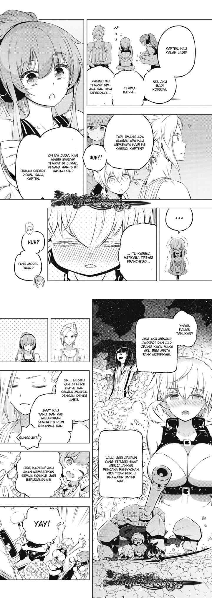 Kimi to Boku no Saigo no Senjou arui wa Sekai ga Hajimaru Seisen chapter 14 halaman 6