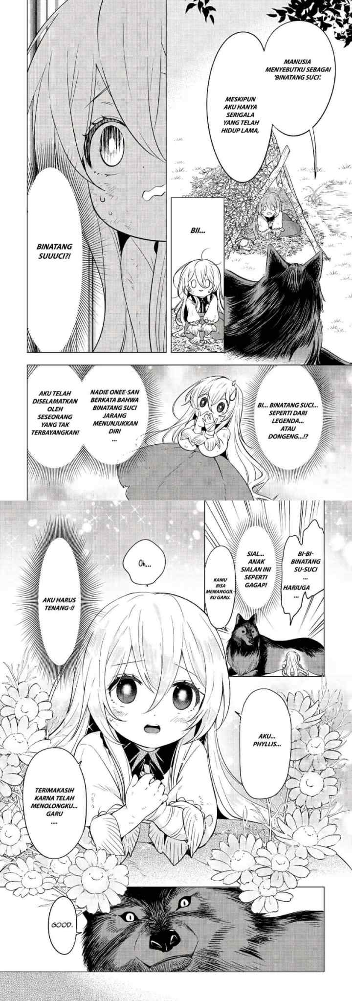 Tensei-saki wa Moumoku Youjo deshita: Zense no Kioku to Mahou wo Tayori ni Ikinobimasu chapter 1 halaman 5