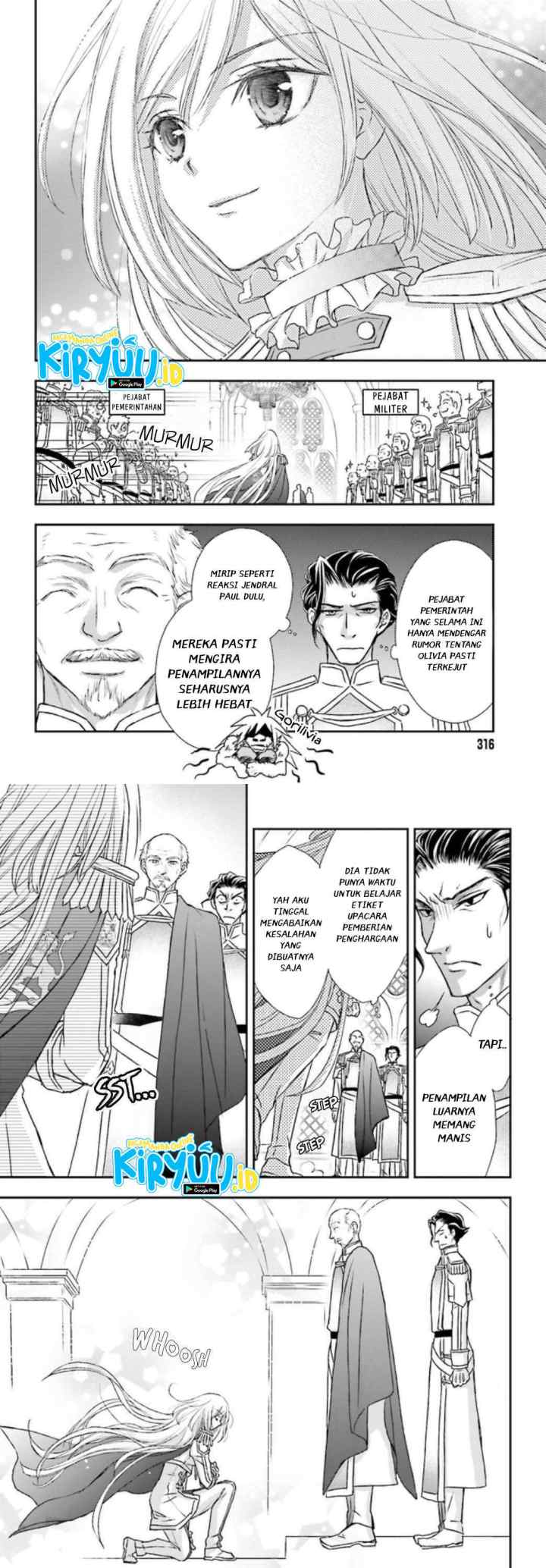 Shinigami ni Sodaterareta Shoujo wa Shikkoku no Tsurugi wo Mune ni Idaku chapter 17 halaman 11