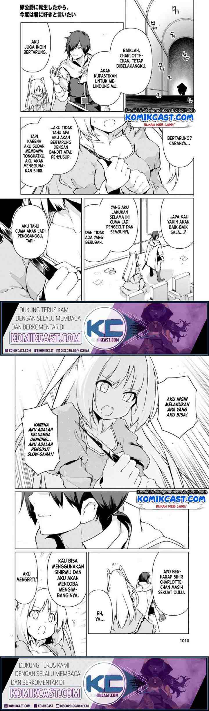 Buta Koushaku ni Tensei shita kara Kondo wa Kimi ni Suki to Iitai chapter 21 halaman 6