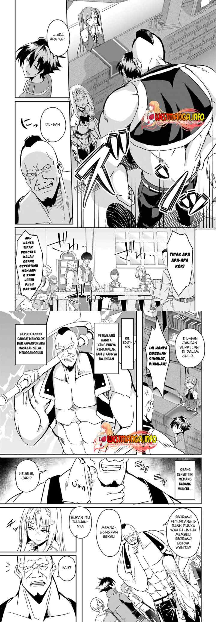 Issho ni Ken no Shugyou wo Shita Osananajimi ga Dorei ni Natteita no de, S-Rank Boukensha no Boku wa Kanojo wo Katte Mamoru Koto ni Shita chapter 2 halaman 10
