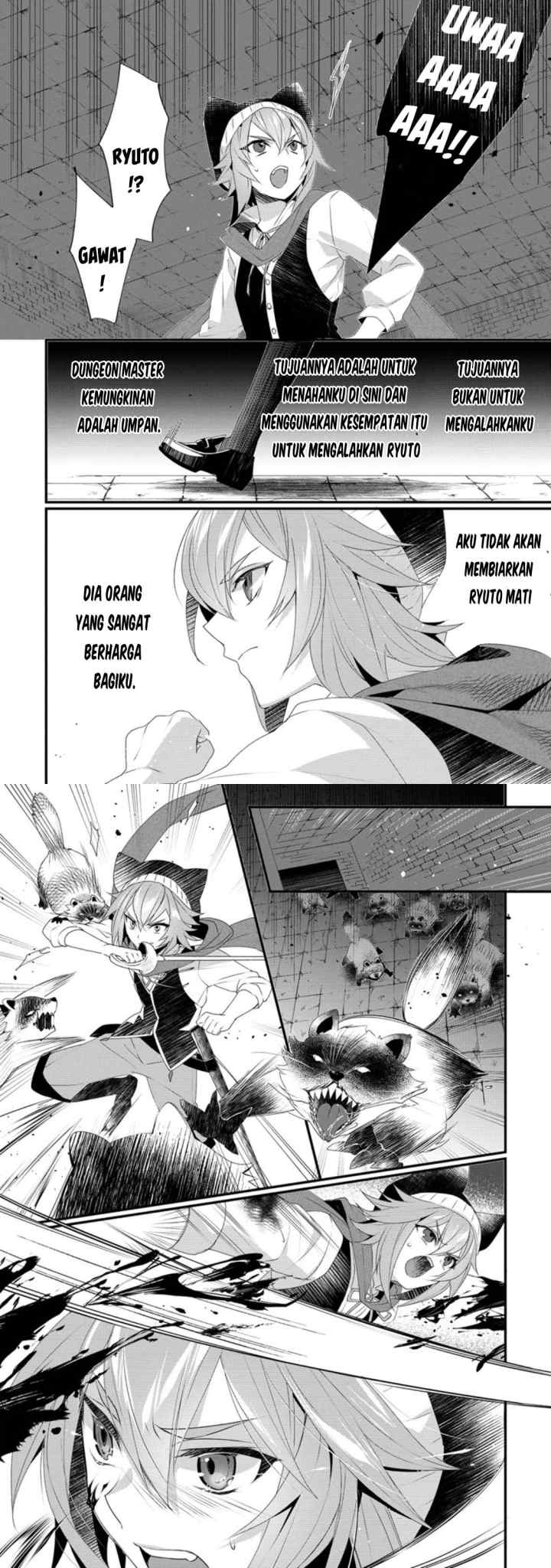 Gedou Tenisha no Harem Dungeon Seisakuki chapter 13 halaman 6