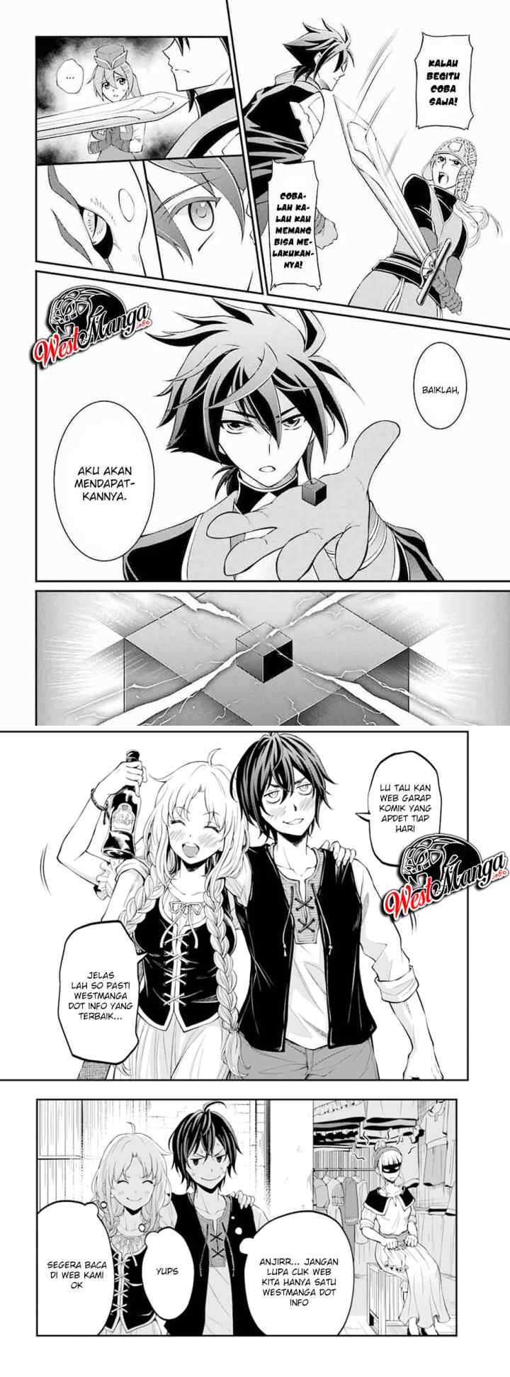 Shikkoku Tsukai no Saikyo Yusha Nakama Zen'in ni Uragira Retanode Saikyo no Mamono chapter 4.1 halaman 13
