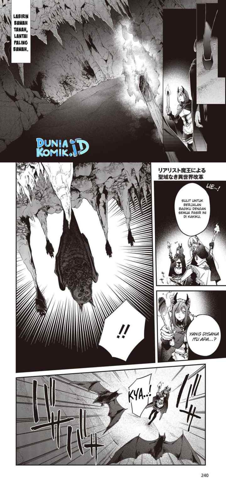 Realist Maou Niyoru Seiiki Naki Isekai Kaikaku chapter 44 halaman 11