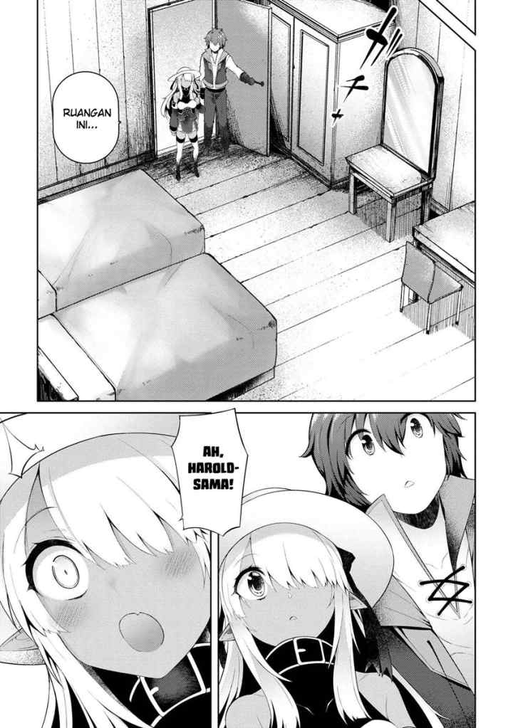 Ie ga Moete Jinsei Dou Demo Yoku Natta kara, Nokotta Nakenashi no Kin de Dark Elf no Dorei o Katta chapter 7.1 halaman 5