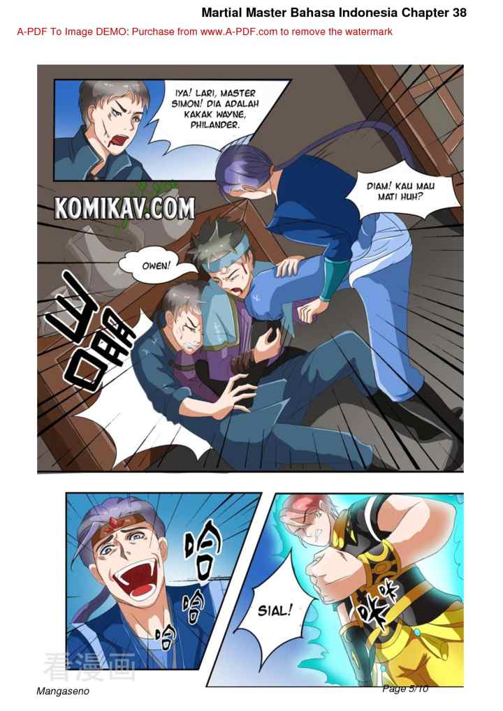 Martial Master chapter 38 halaman 5