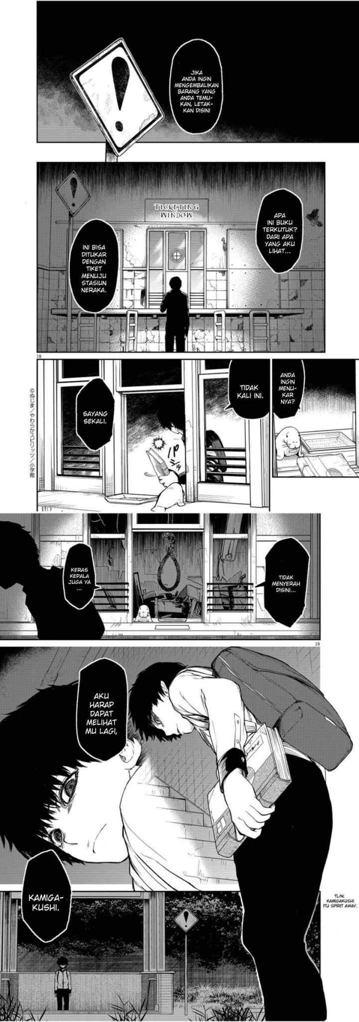 Kaii to Otome to Kamikakushi chapter 5 halaman 10