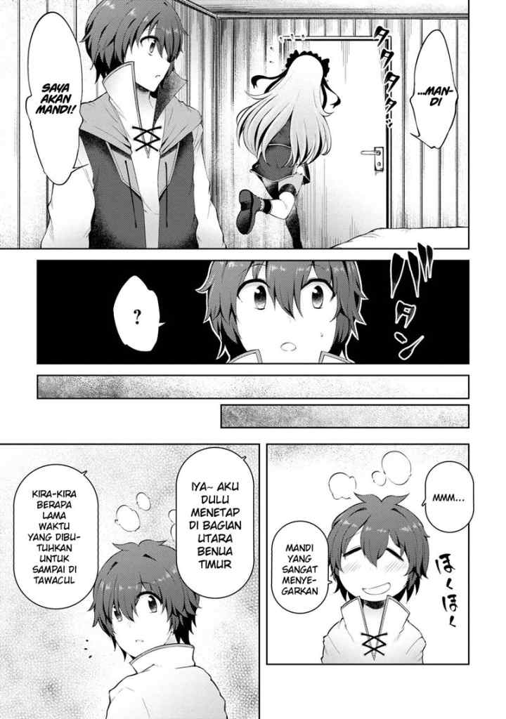 Ie ga Moete Jinsei Dou Demo Yoku Natta kara, Nokotta Nakenashi no Kin de Dark Elf no Dorei o Katta chapter 7.2 halaman 8