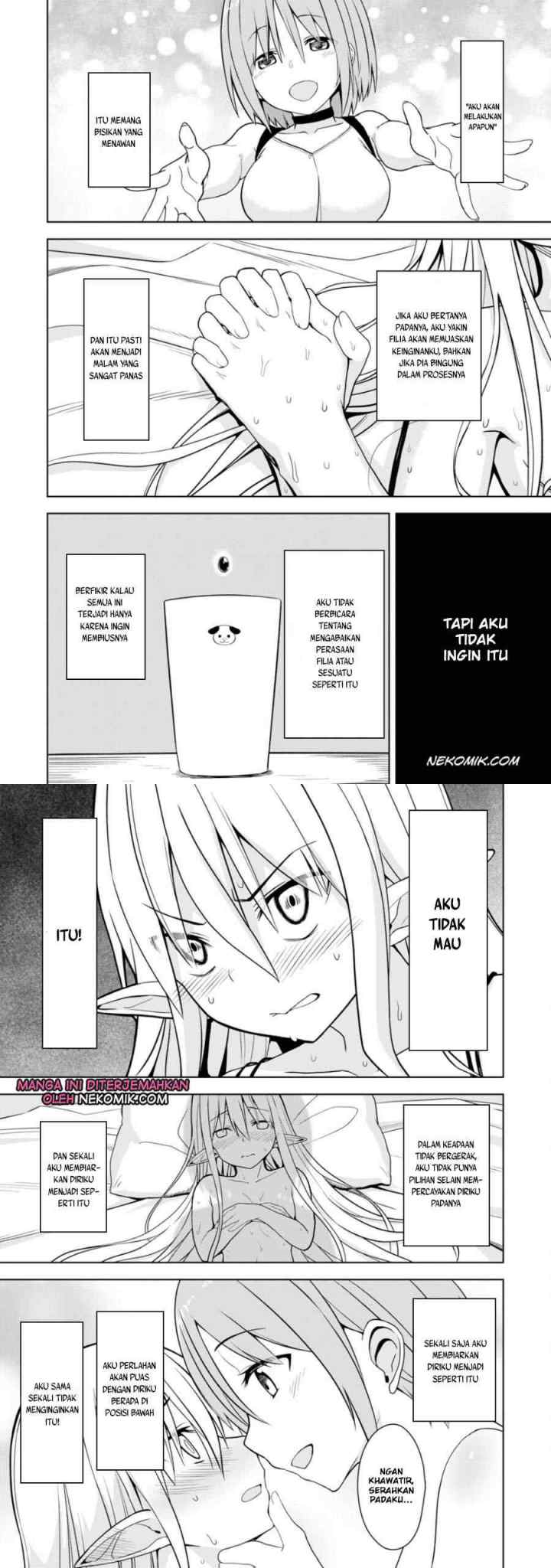 Eroi Koto Suru Tame ni Kyonyuu Bishoujo Dorei o Katta Hazu ga, Oshishou-sama to Shitawa Rete Omotta Toori ni Ikanaku Naru Hanashi chapter 4 halaman 7