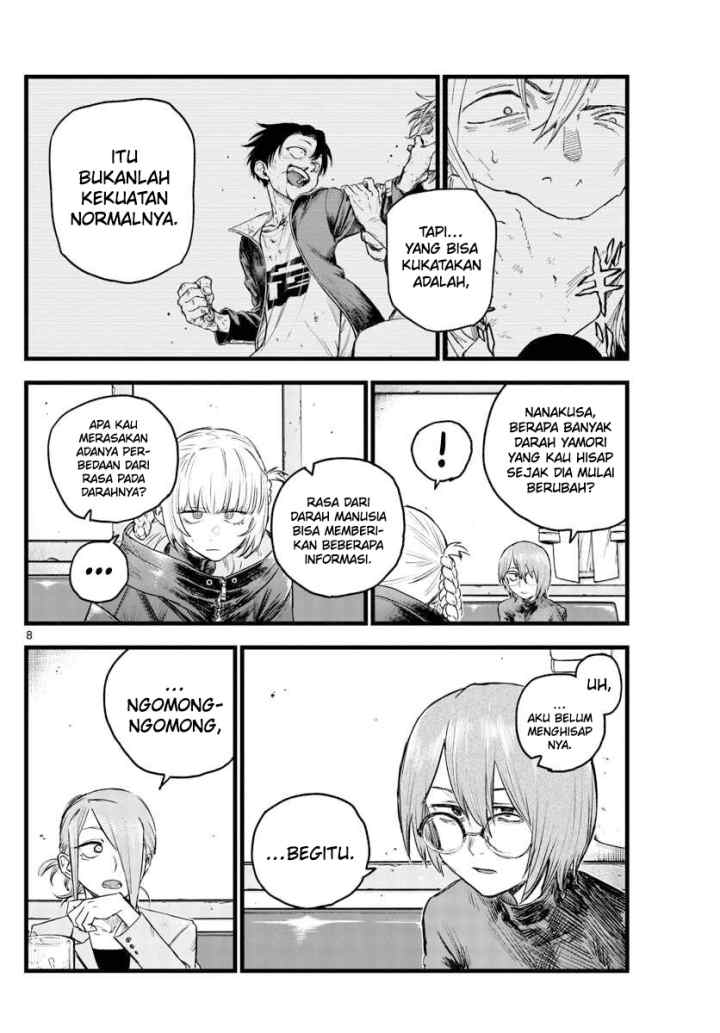 Yofukashi no Uta chapter 105 halaman 9