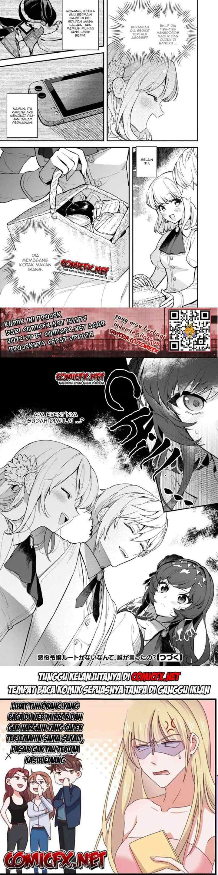 Akuyaku Reijou Route ga Nai Nante, Dare ga Itta no? chapter 2 halaman 12