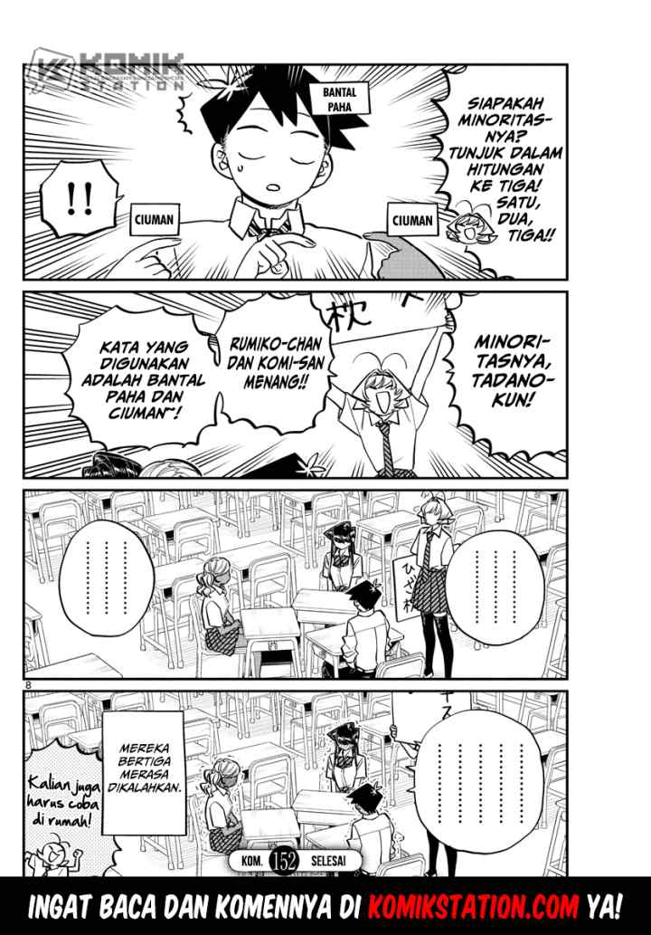 Komi-san wa Komyushou Desu chapter 152 halaman 10