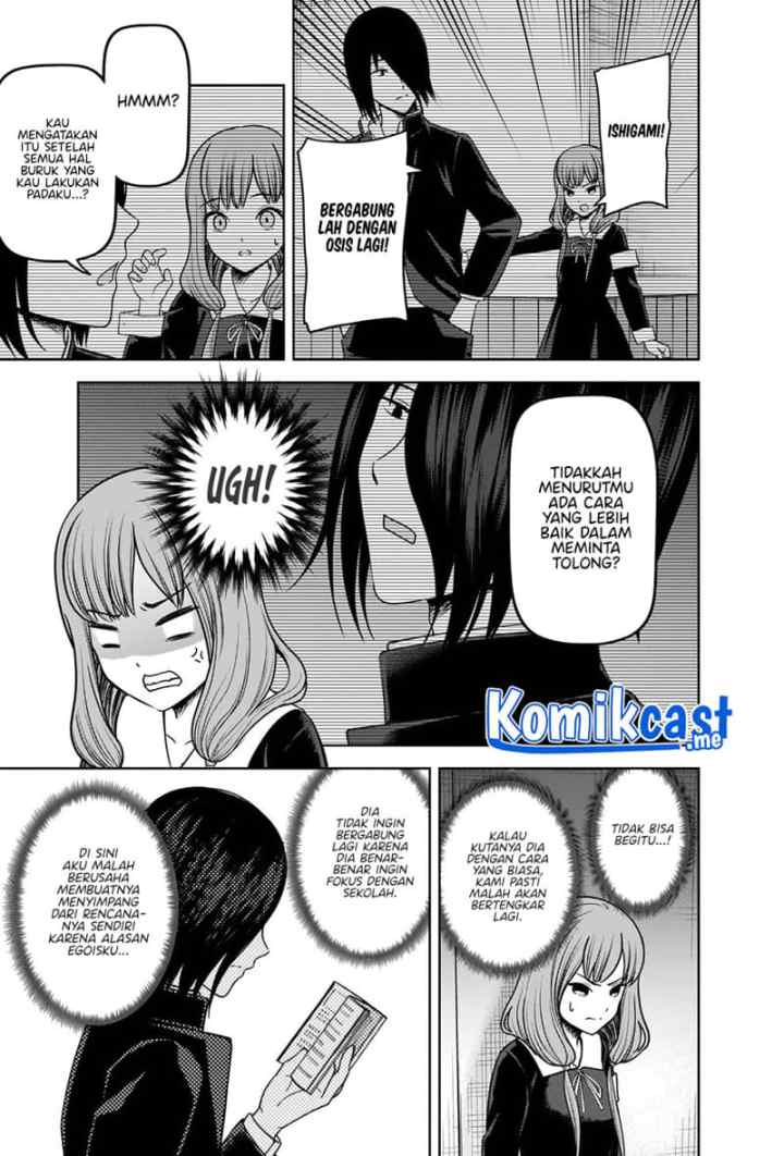 Kaguya-sama wa Kokurasetai: Tensai-tachi no Renai Zunousen chapter 277 halaman 10