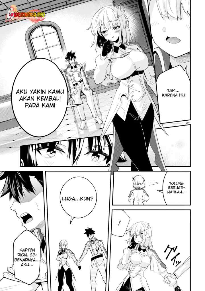 Seikishi ni Natta kedo Danchou no Oppai ga Sugosugite Kokoro ga Kiyomerarenai chapter 18.2 halaman 4