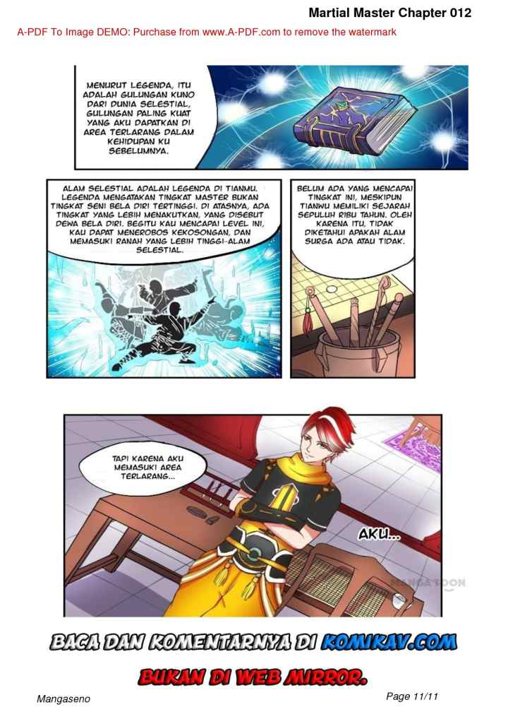 Martial Master chapter 12 halaman 11