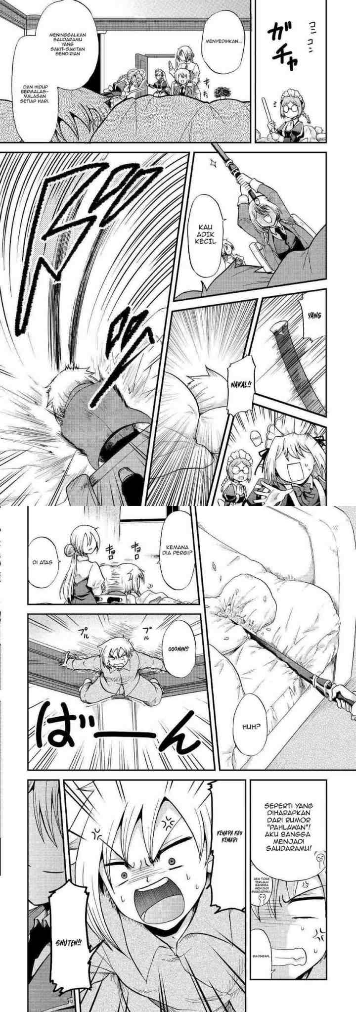 Zense wa Kentei. Konjou Kuzu Ouji chapter 27 halaman 6