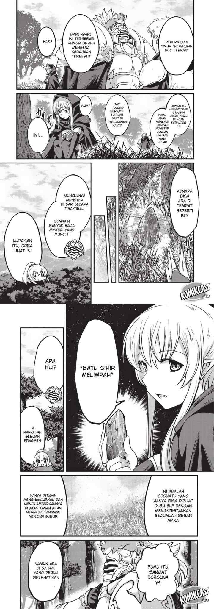 Gaikotsu Kishi-sama, Tadaima Isekai e Odekakechuu chapter 17 halaman 8