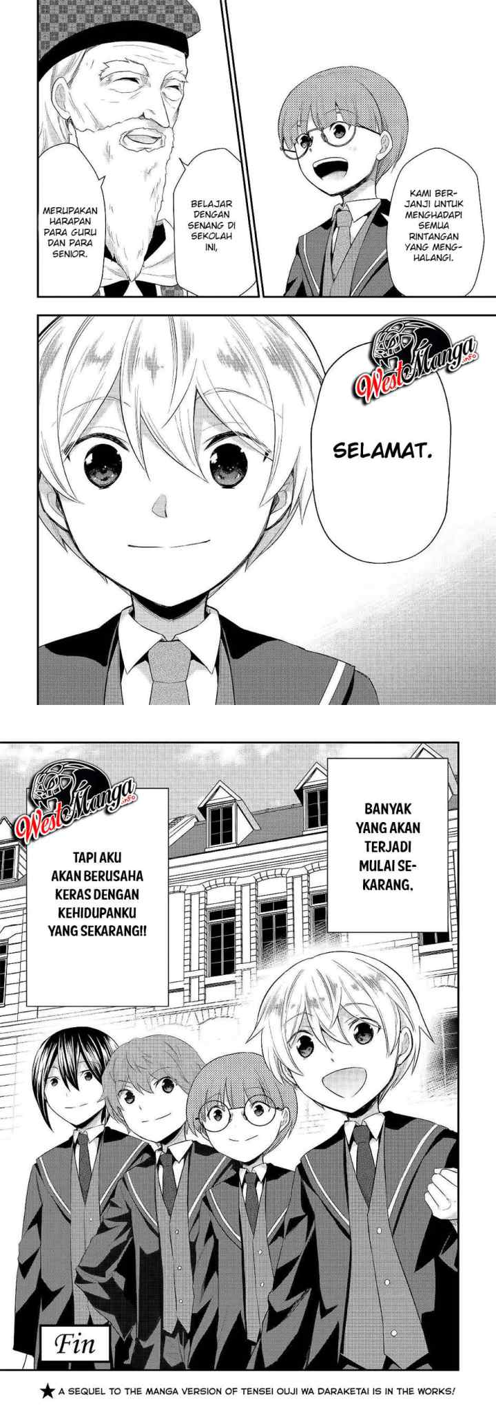 Tensei Ouji wa Daraketai chapter 26 halaman 14