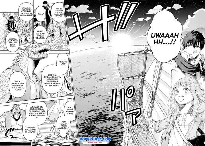 Boukensha License o Hakudatsu Sareta Ossan Dakedo Manamusume ga Dekita no de Nonbiri Jinsei chapter 14.2 halaman 4