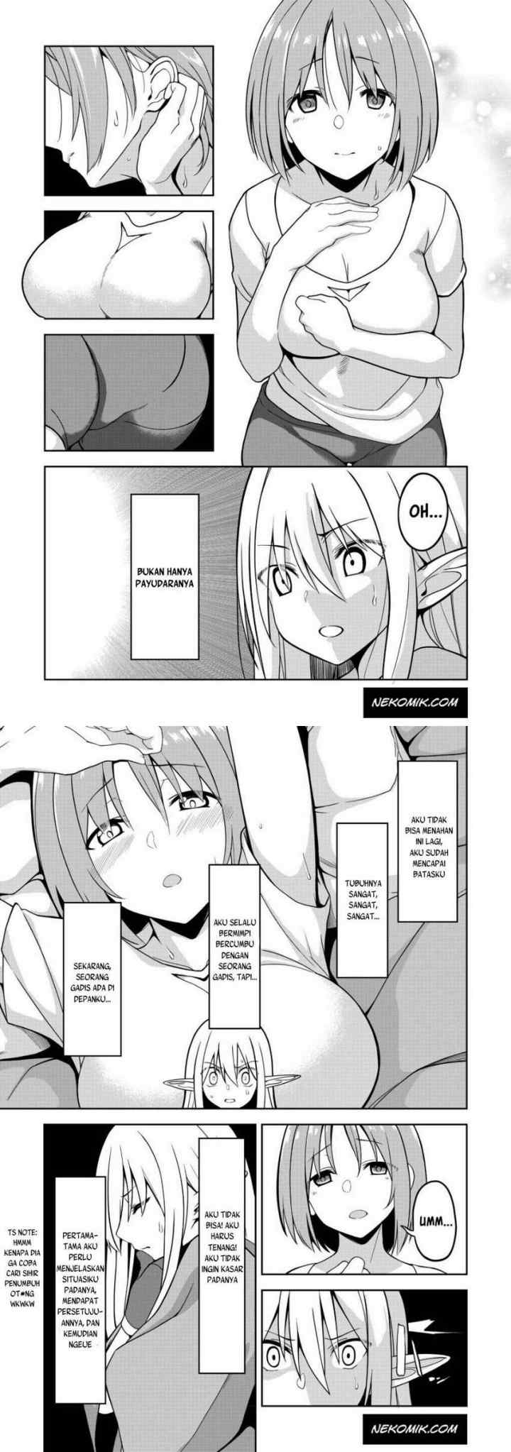 Eroi Koto Suru Tame ni Kyonyuu Bishoujo Dorei o Katta Hazu ga, Oshishou-sama to Shitawa Rete Omotta Toori ni Ikanaku Naru Hanashi chapter 1 halaman 9