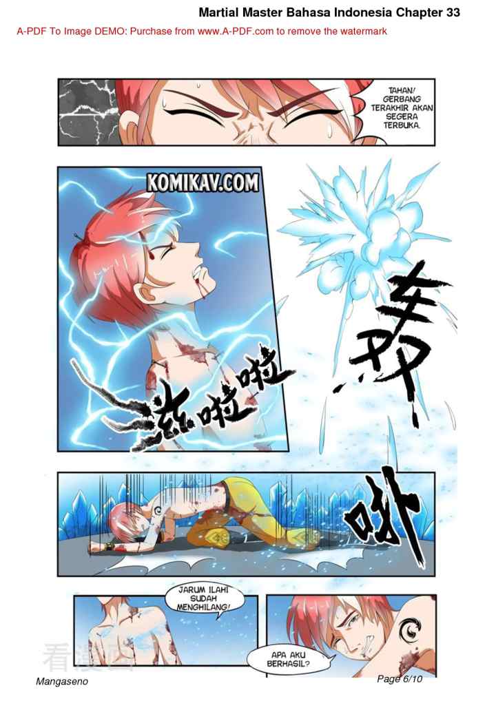 Martial Master chapter 33 halaman 6
