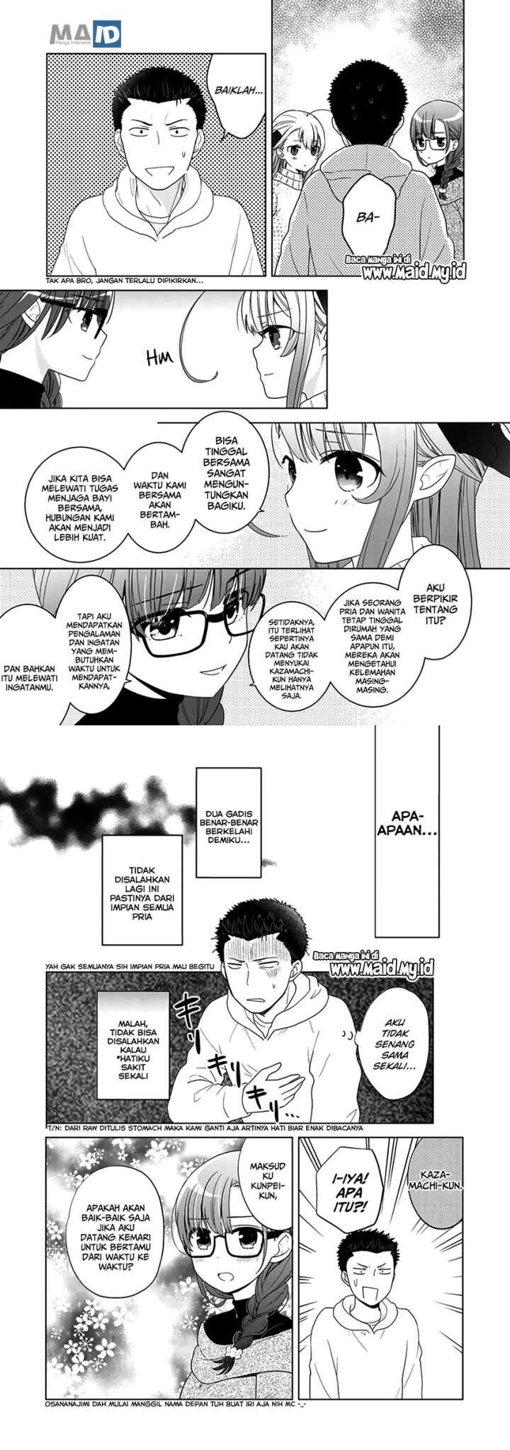 Kitaku Tochuu de Yome to Musume ga Dekita n dakedo Dragon datta chapter 7 halaman 10