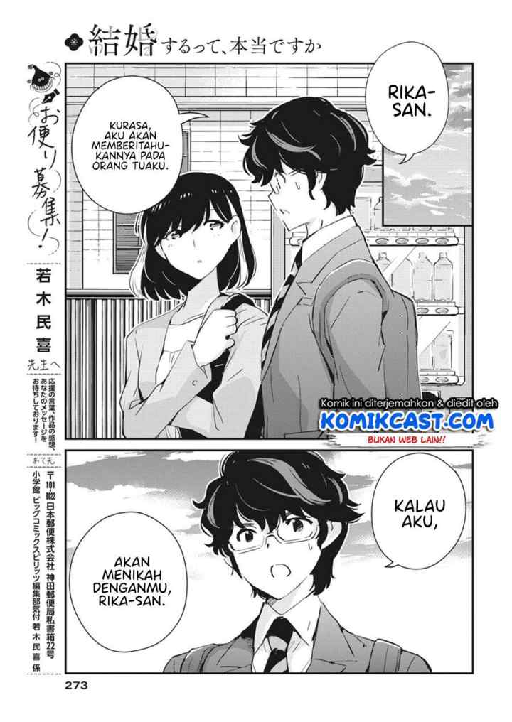 Kekkon Surutte, Hontou desu ka? chapter 53 halaman 18