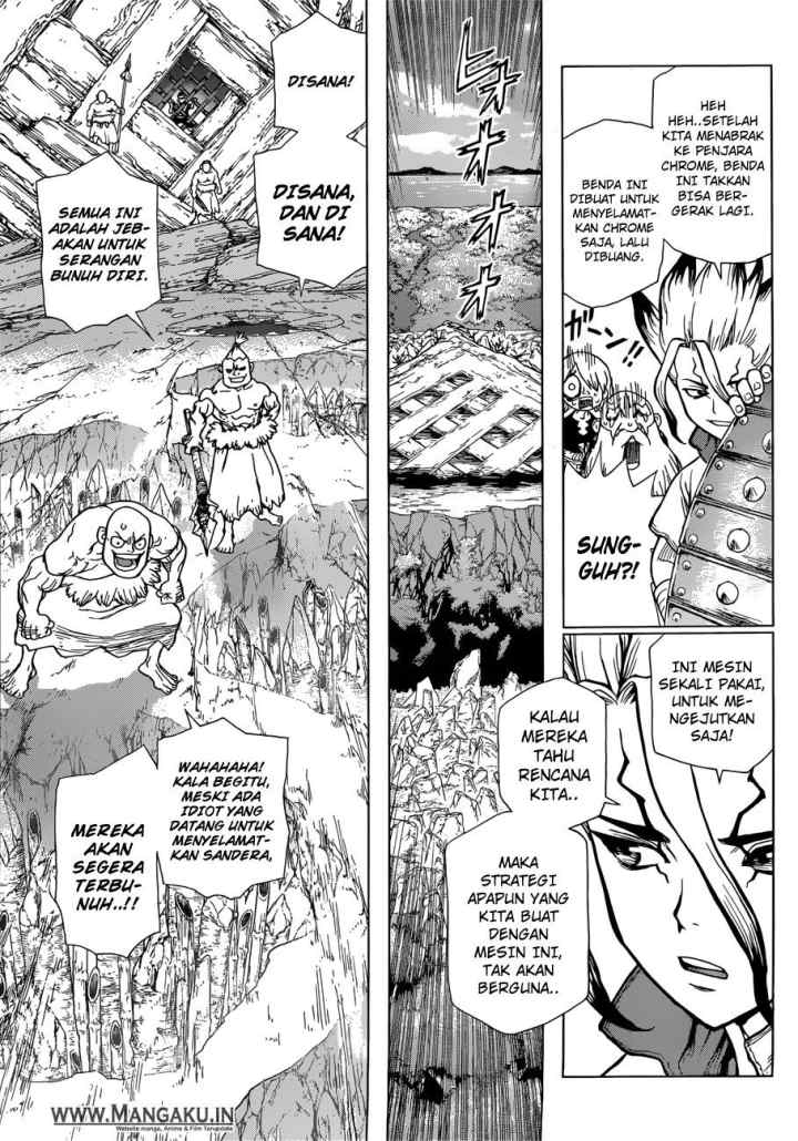 Dr. Stone chapter 70 halaman 17