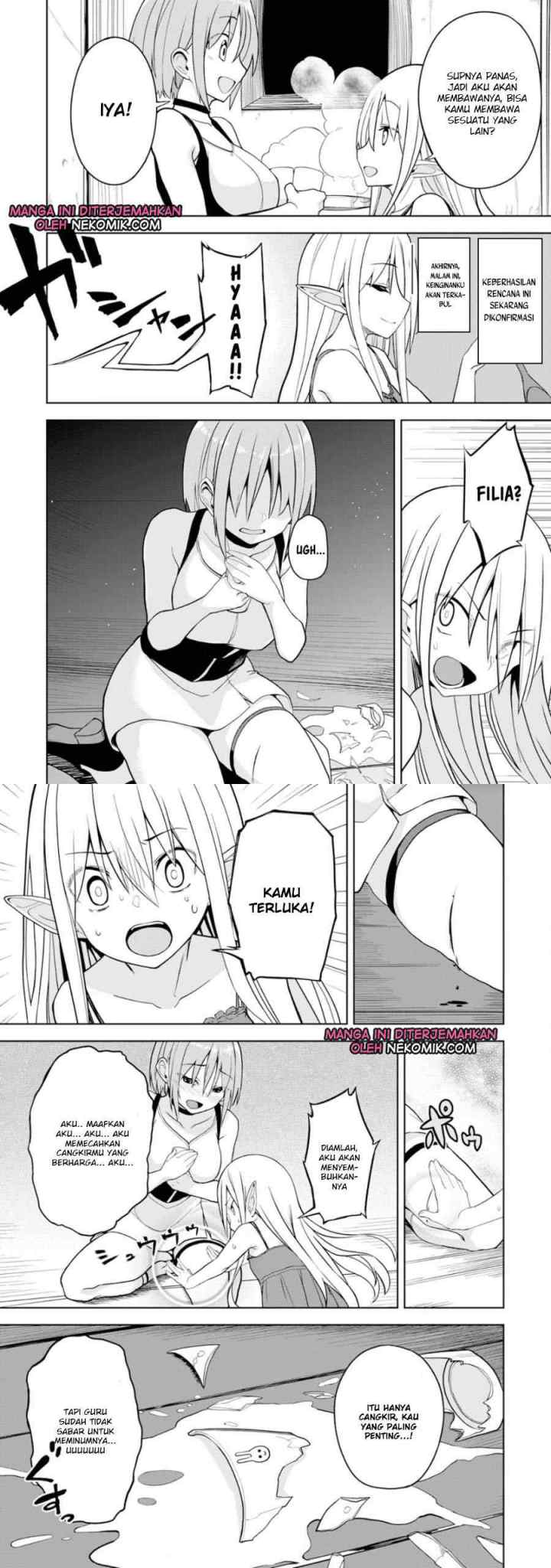 Eroi Koto Suru Tame ni Kyonyuu Bishoujo Dorei o Katta Hazu ga, Oshishou-sama to Shitawa Rete Omotta Toori ni Ikanaku Naru Hanashi chapter 3 halaman 12