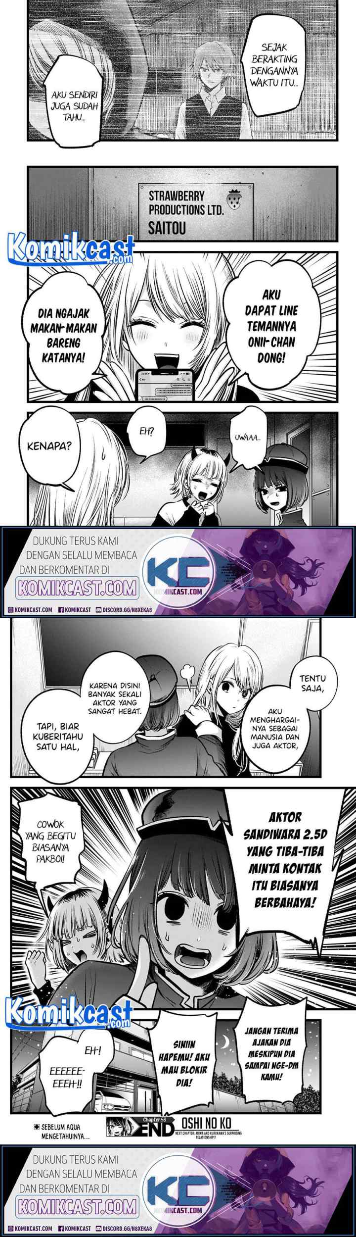 Oshi no Ko chapter 53 halaman 10