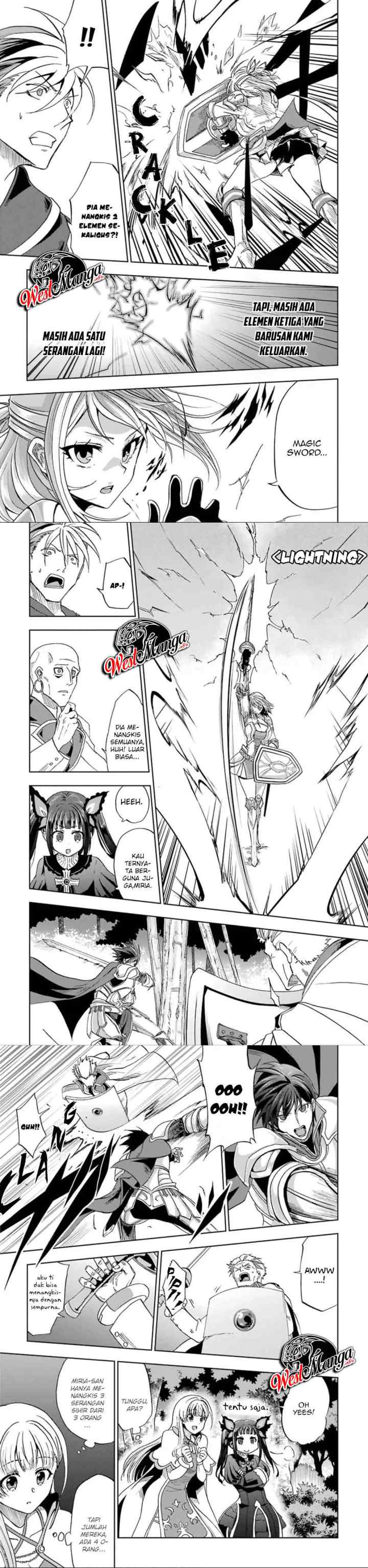 Ankoku Kishi no Ore desu Ga Saikyou no Seikishi wo Mezashimasu chapter 7 halaman 8