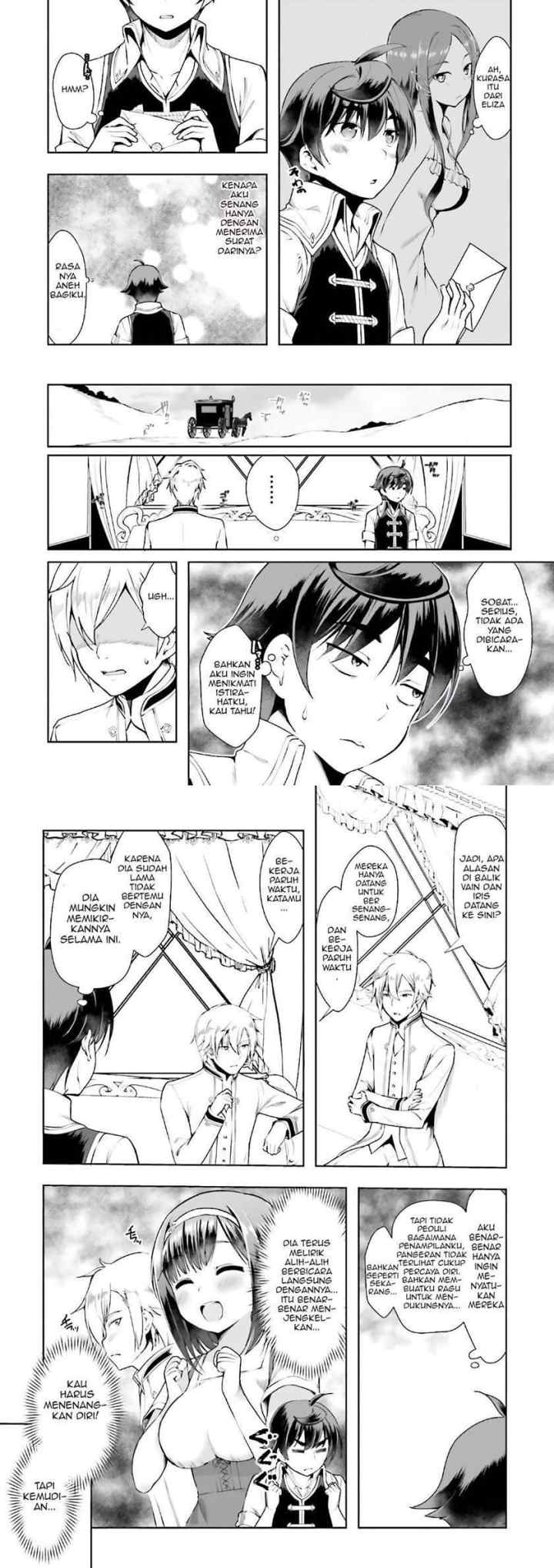 Botsuraku Youtei Nanode, Kajishokunin wo Mezasu chapter 16 halaman 4