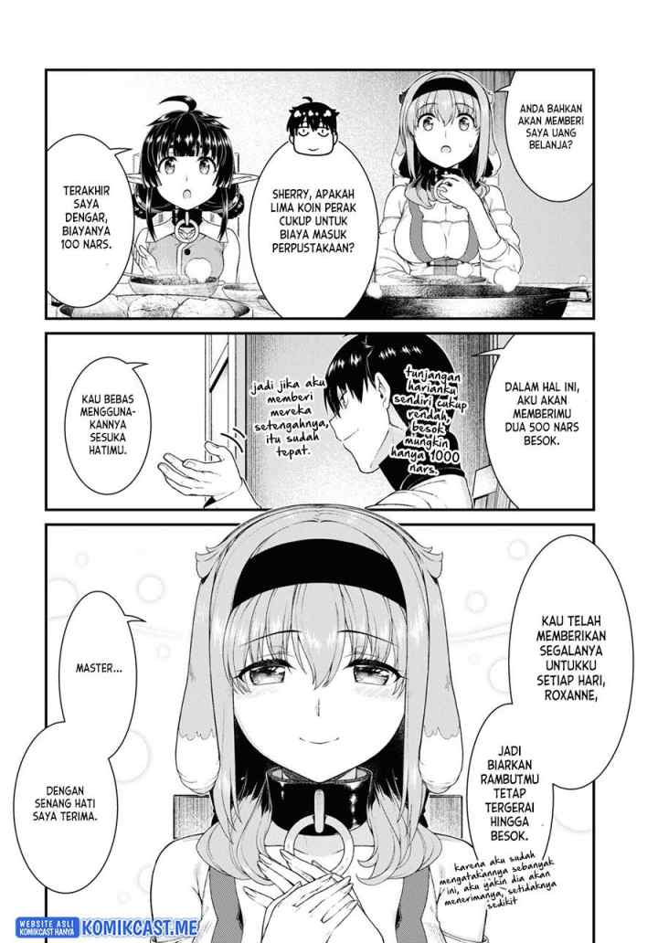 Isekai Meikyuu de Harem wo chapter 62 halaman 8