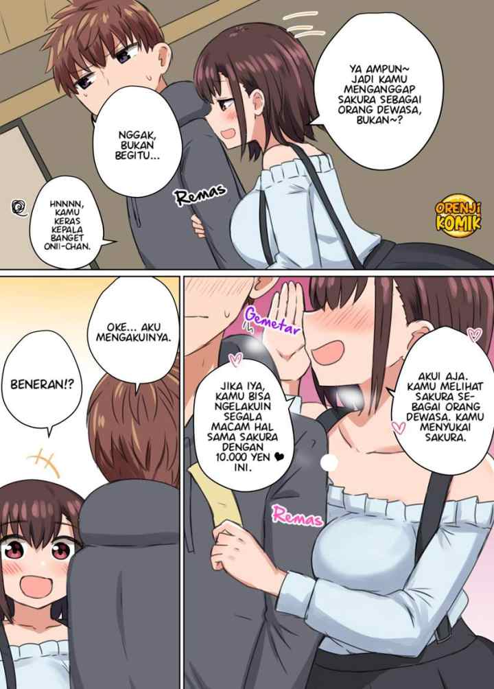 Shougatsu Yasumi ni Kisei shite Juumai no JK ni Okane o Ageru Hanashi chapter 0 halaman 4