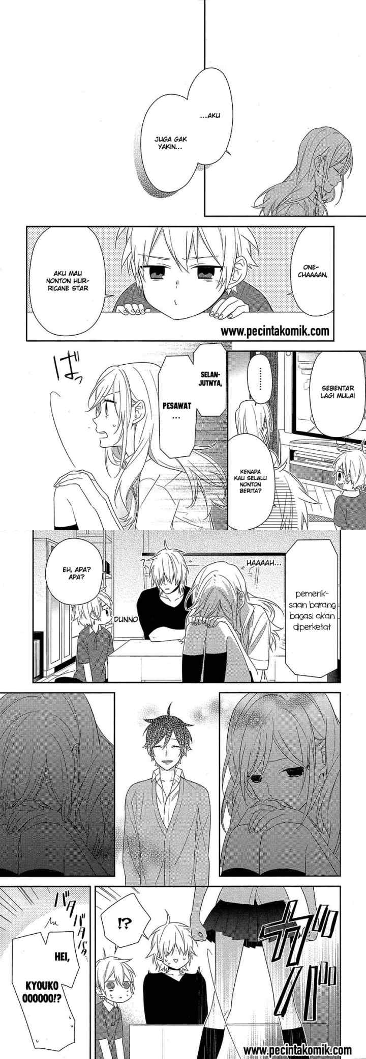 Horimiya chapter 34 halaman 8