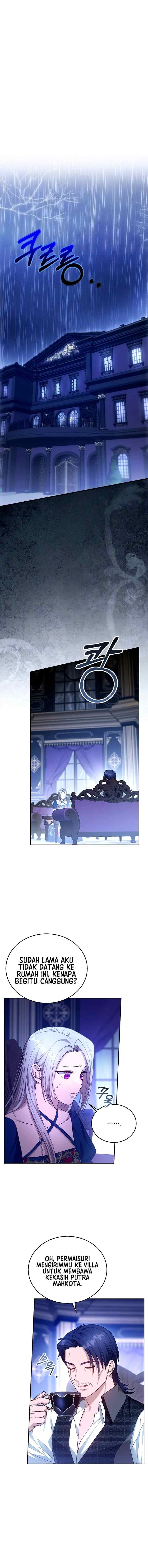 I Am Trying To Divorce My Villain Husband, But We Have A Child chapter 92 halaman 9
