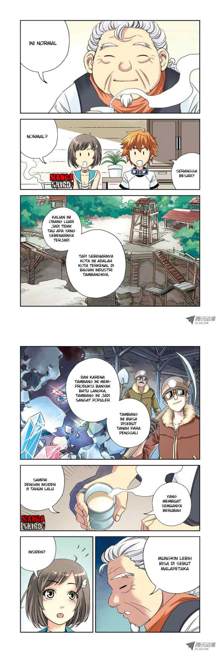 Above the Cloud Sea chapter 6 halaman 6