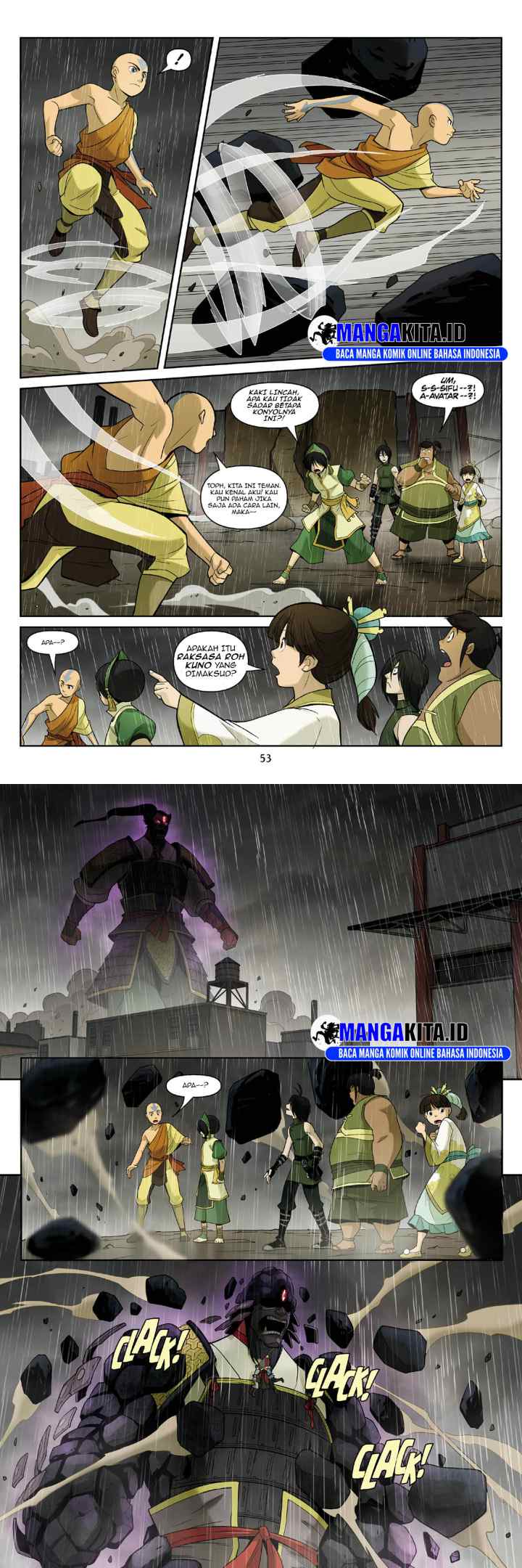 Avatar: The Last Airbender - The Rift chapter 3.2 halaman 13