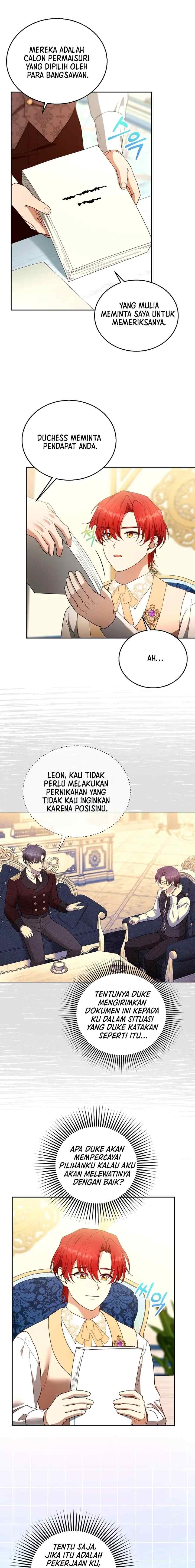 I Am Trying To Divorce My Villain Husband, But We Have A Child chapter 108 halaman 7