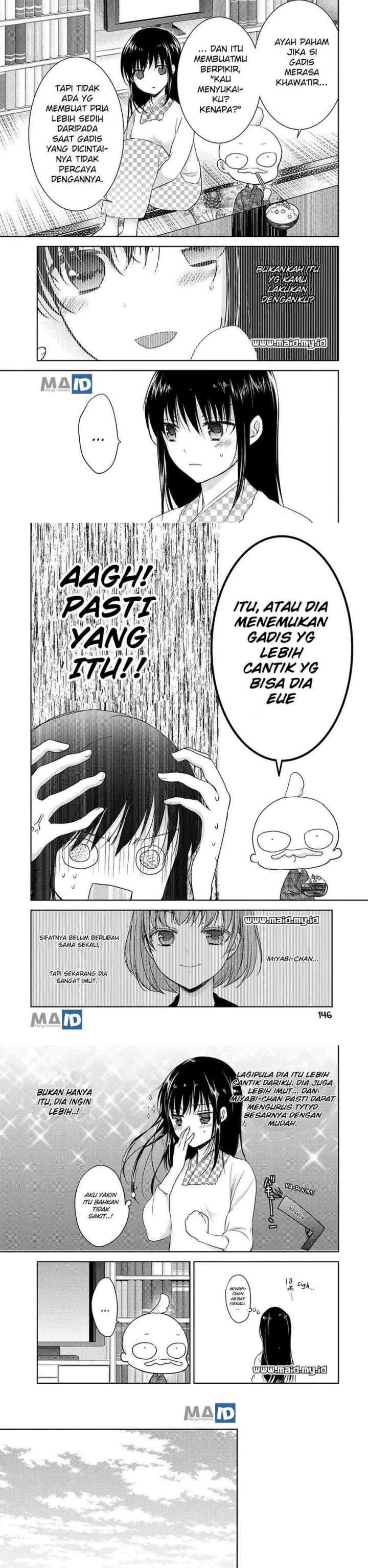 Midara na Ao-chan wa Benkyou ga Dekinai chapter 5 halaman 4
