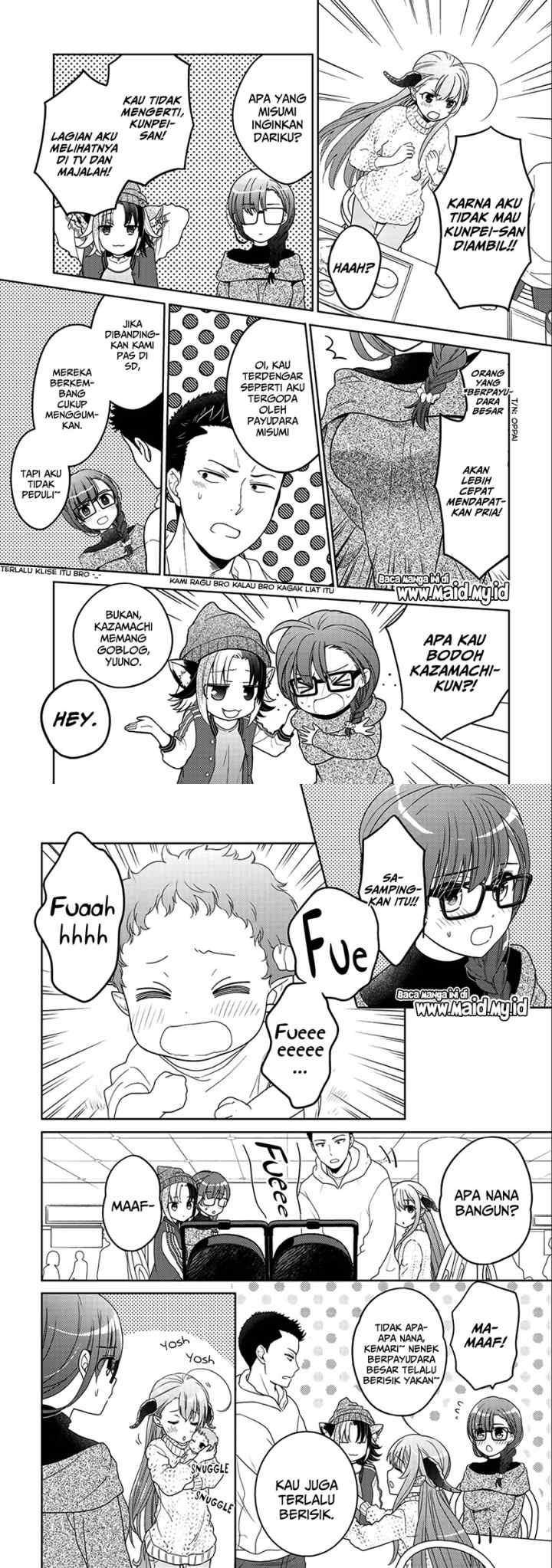 Kitaku Tochuu de Yome to Musume ga Dekita n dakedo Dragon datta chapter 6 halaman 10