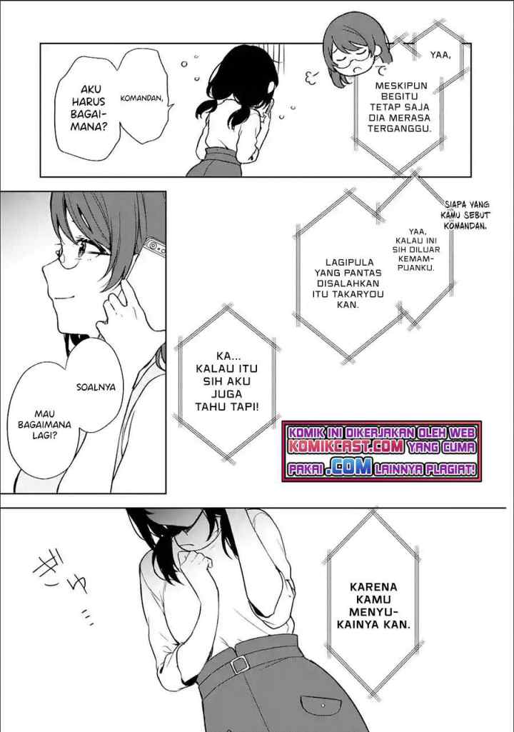 Chikan Saresou ni Natteiru S-kyuu Bishoujo wo Tasuketara Tonari no Seki no Osanajimi datta chapter 35.1 halaman 8