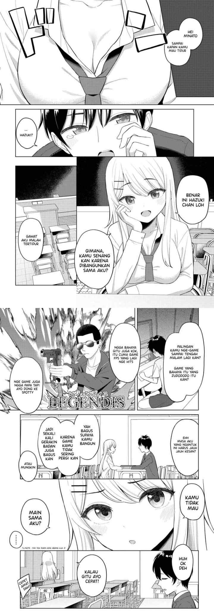 Onna Tomodachi wa Tanomeba Igaito Yarasete Kureru chapter 1 halaman 4