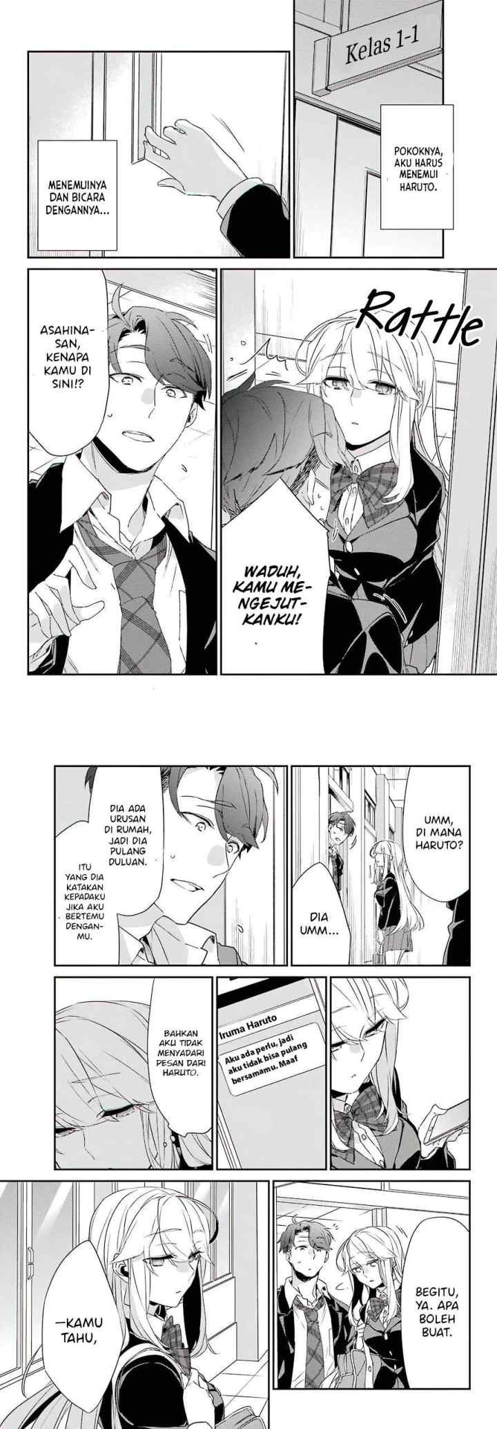 Asahina Wakaba to Marumaru na kareshi chapter 12 halaman 7