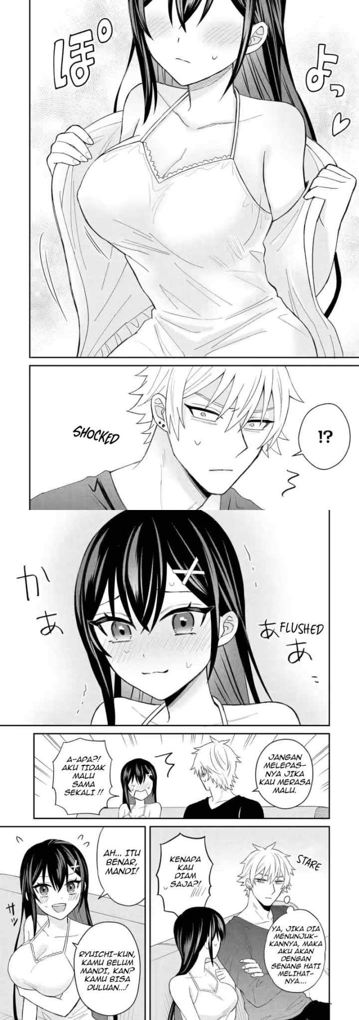Netorare Manga no Kuzu Otoko ni Tensei Shita Hazu ga Heroine ga Yottekuru Ken chapter 6 halaman 10