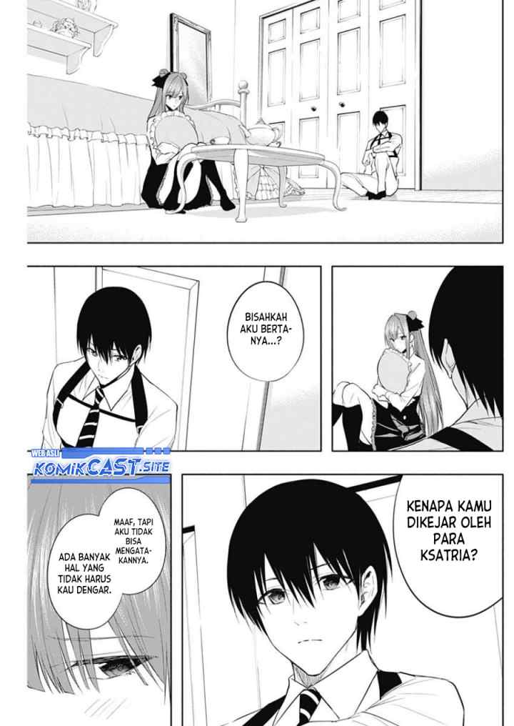 Ouritsu Mahou Gakuen no Saika Sei: Slum Agari no Saikyou Mahoushi, Kizoku darake no Gakuen de Musou suru chapter 68 halaman 4