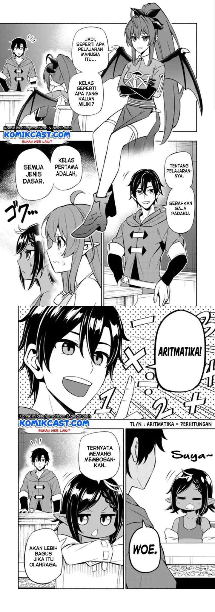 Maou Reijou no Kyouiku Gakari chapter 4 halaman 5