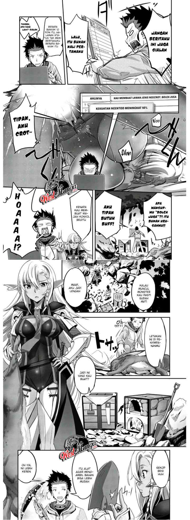 Craft Game no Nouryoku de Isekai Kouryaku!! chapter 4 halaman 6